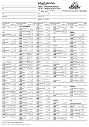 Auftrag Lieferschein 2025